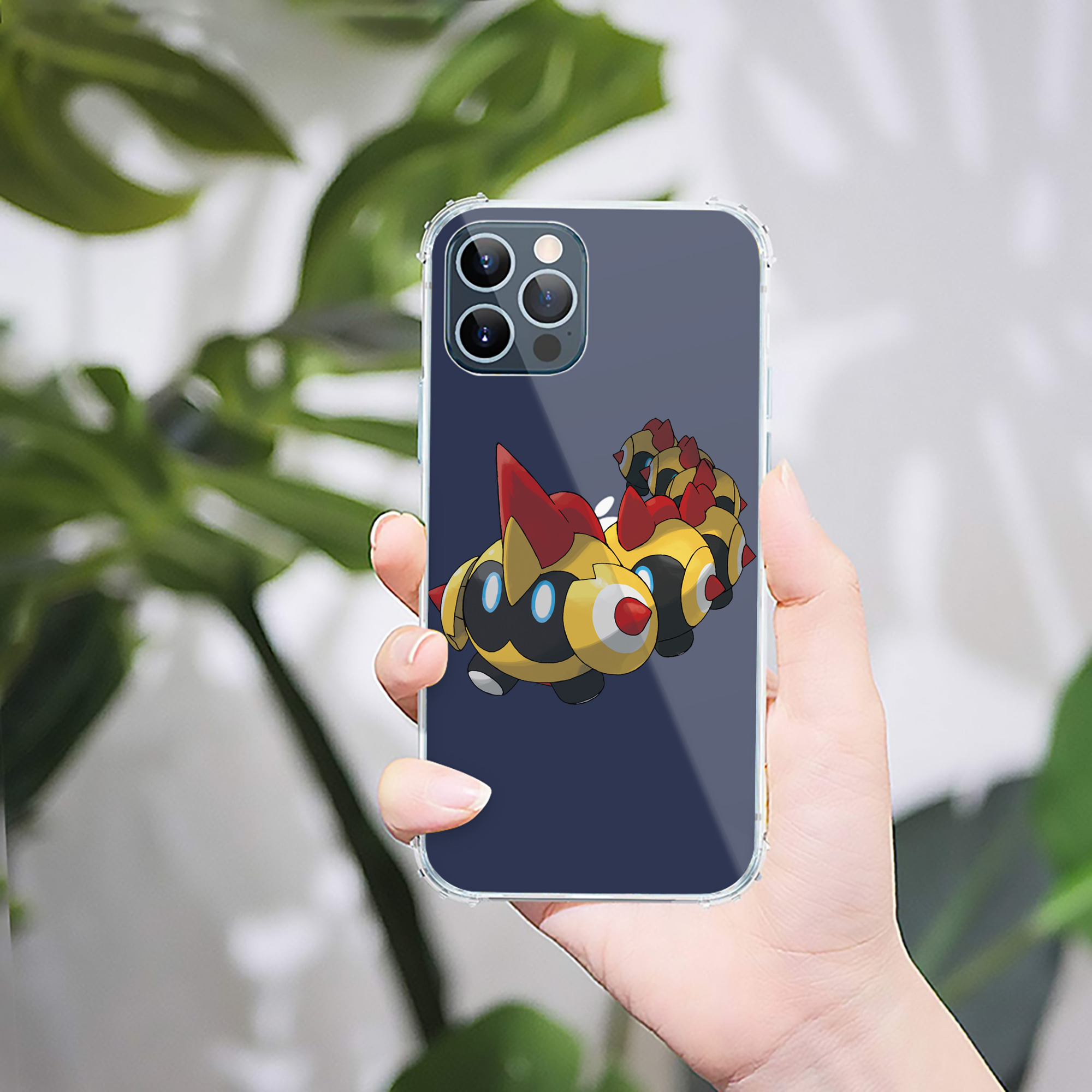 （画像用） ポケットモンスター Pokémon 【iPhone 12シリーズ対応】透明スマホケース（クリアソフトケース）